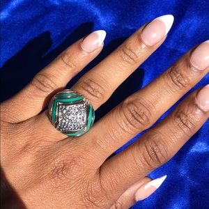 Emerald Statement Ring
